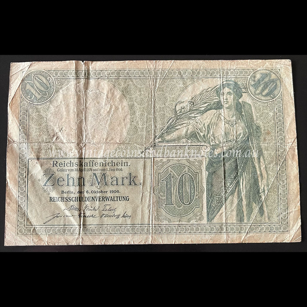 Germany 1906 10 Mark VG