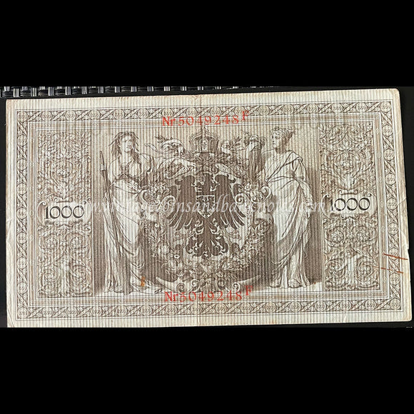 Germany 1910 100 Mark FINE