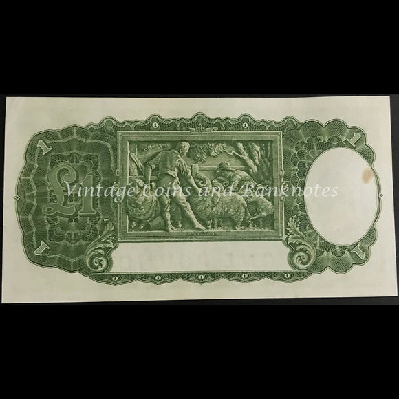 1949 Coombs Watt One Pound George VI gEF+