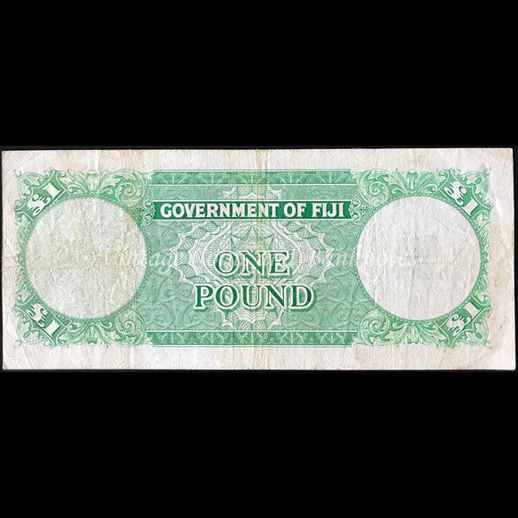 Fiji 1965 One Pound VF