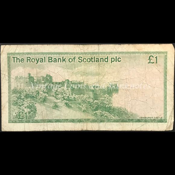 Scotland 1986 1 Pound FINE