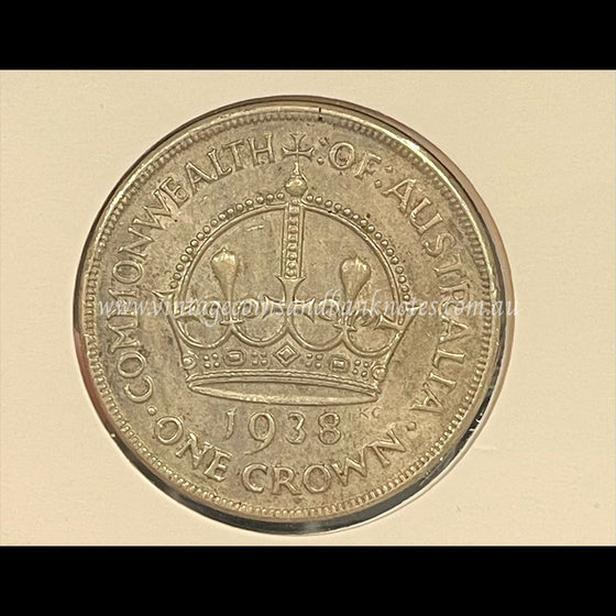 1938 Australian Crown KGVI VF