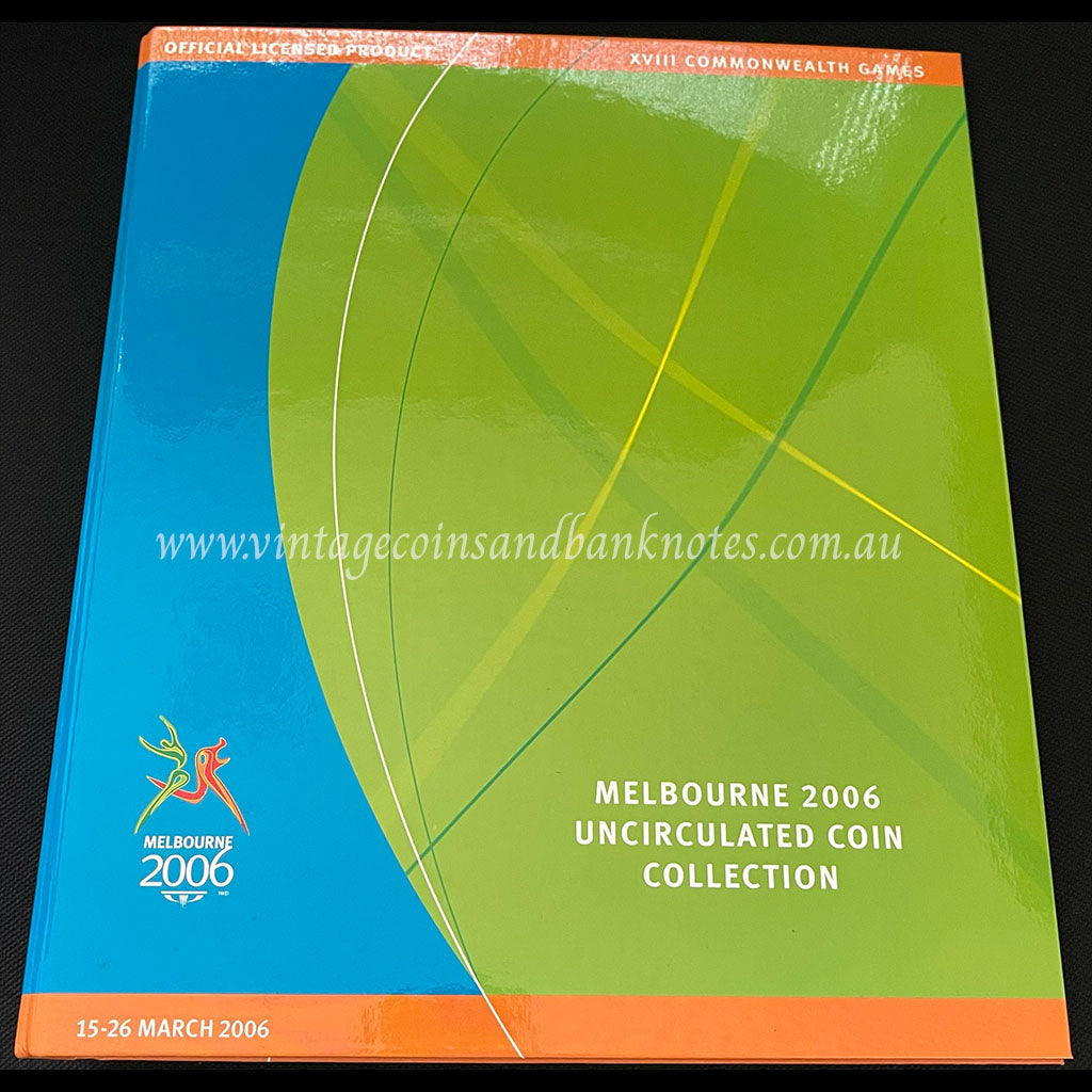 2006 Melbourne Commonwealth Games Uncirculated 50 Cent Coin Collection