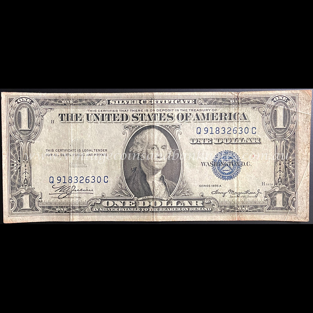 USA 1935A $1 Silver Certificate FINE