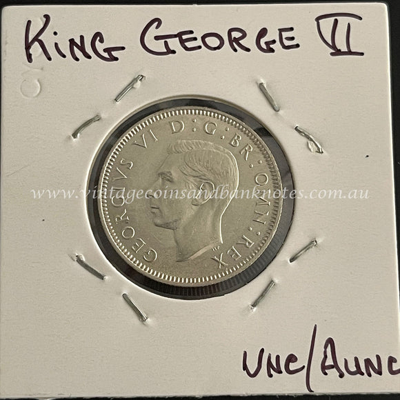 1939 British Shilling King George VI aUNC/UNC