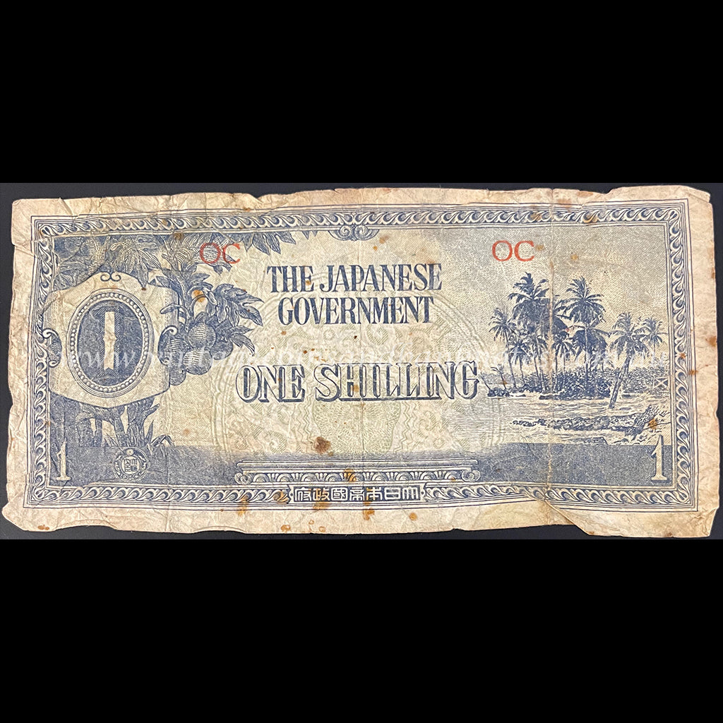JIM Oceania ND (1942) 1 Shilling VG