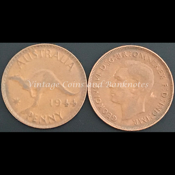 1944 M Penny George VI gFINE+