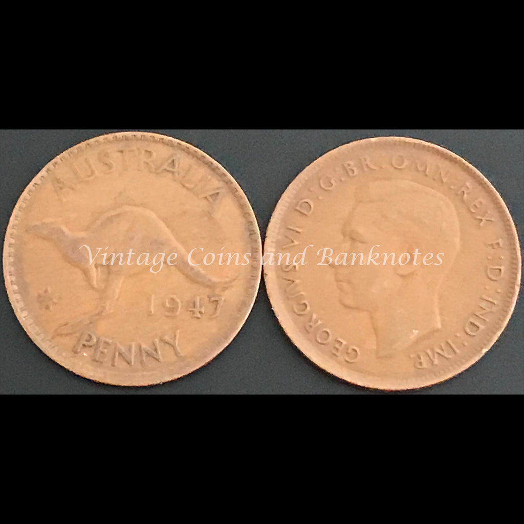 1947 M Penny George VI gFINE+