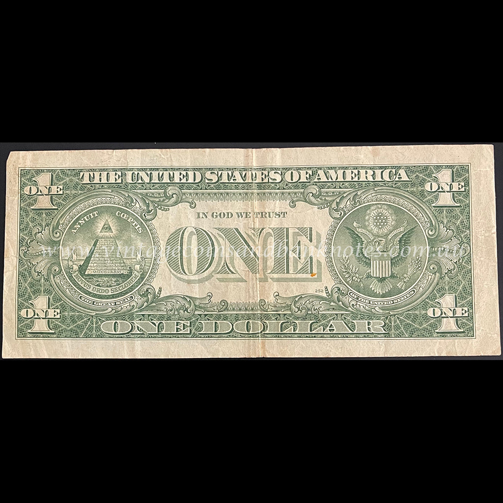 USA 1957 $1 Silver Certificate Star Note gFINE
