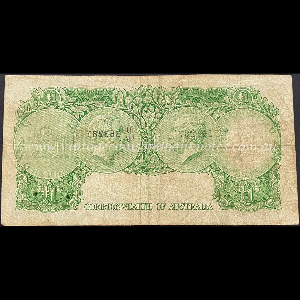 1961 Coombs Wilson One Pound FINE