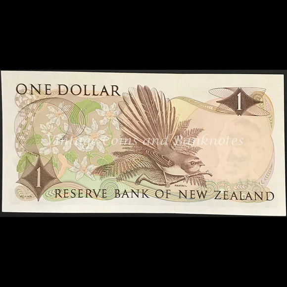New Zealand Wilks ND (1968-75) $1 UNC