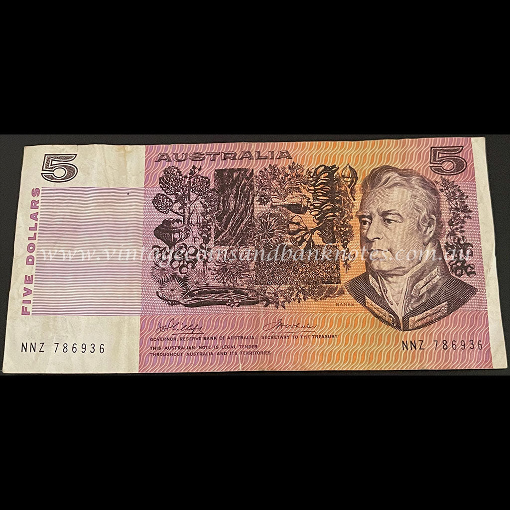 1974 Phillips Wheeler $5 VF