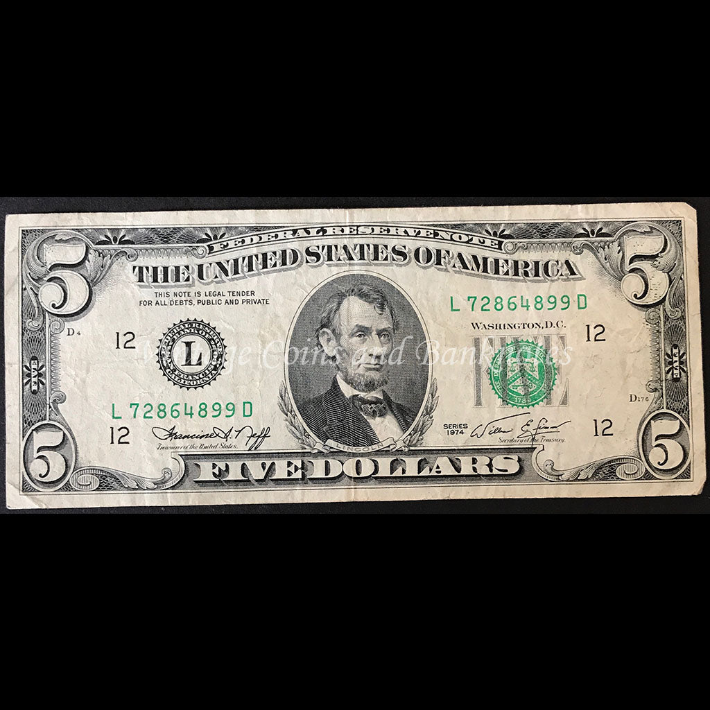 USA 1974 $5