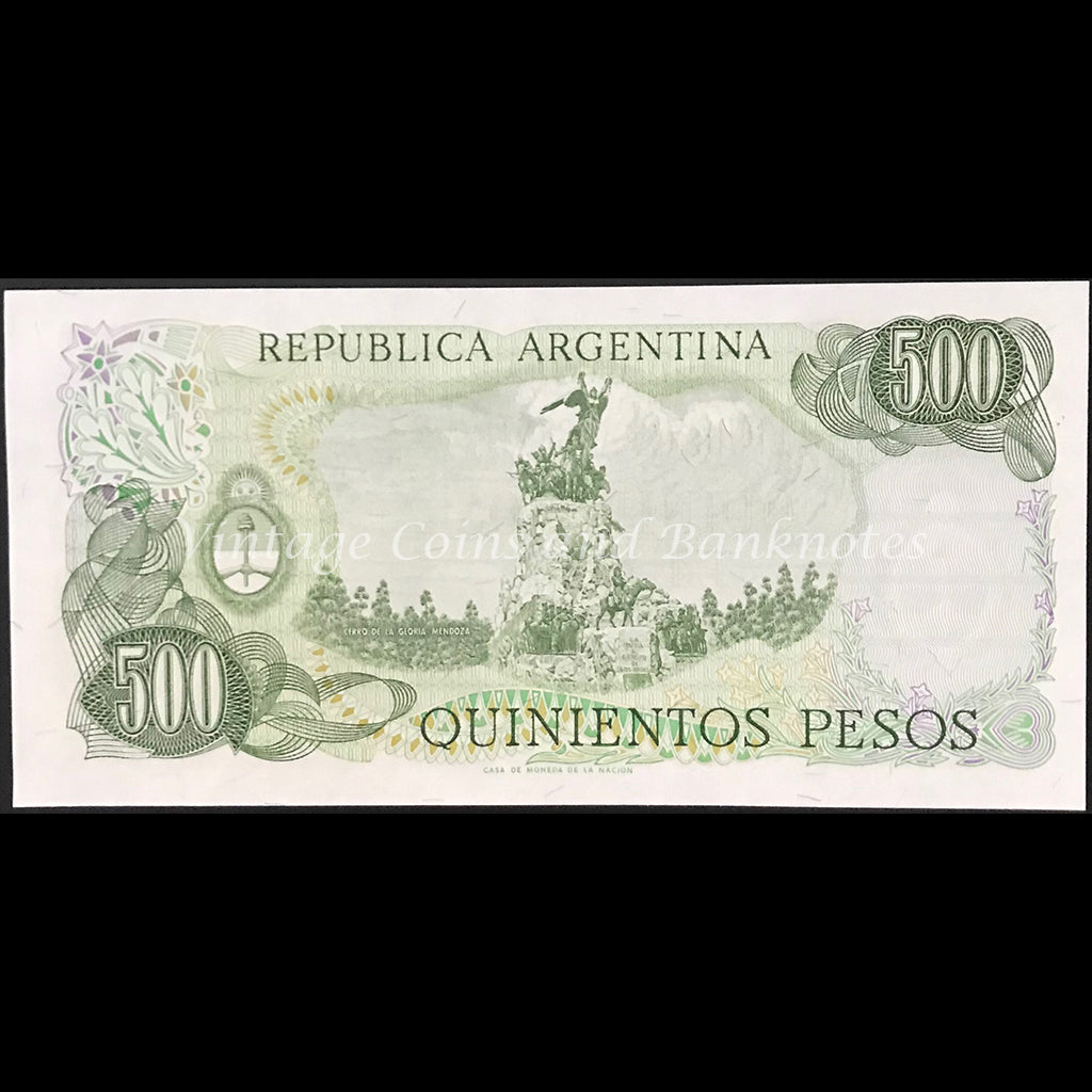 Argentina ND (1976-83) 500 Pesos UNC