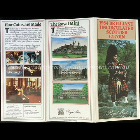 Scotland proof and mint sets