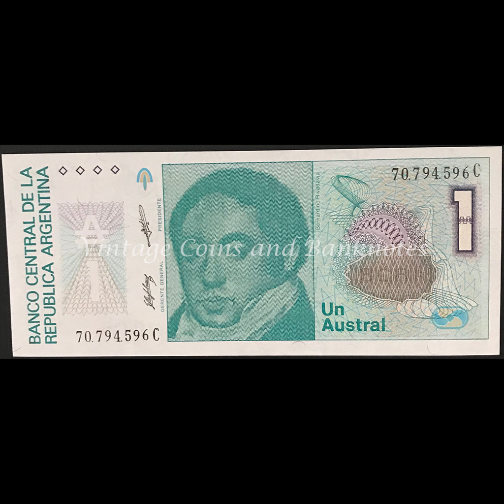 Argentina ND (1985-89) 1 Austral UNC