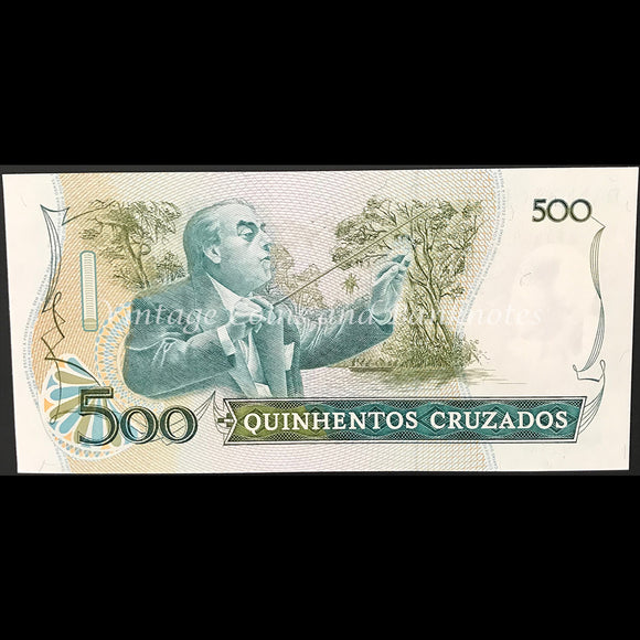 Brazil ND (1987) 500 Cruzeiros UNC