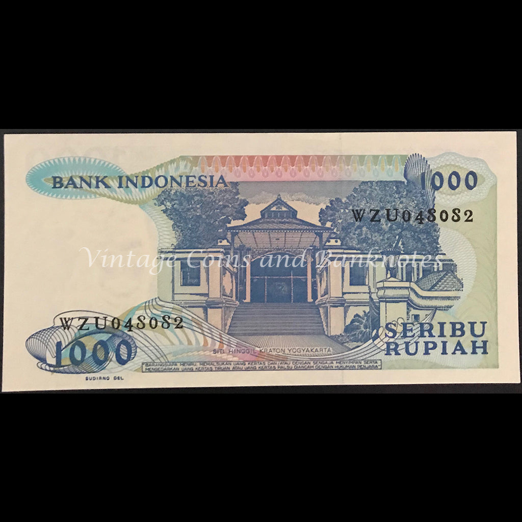 Indonesia 1987 1000 Rupiah UNC