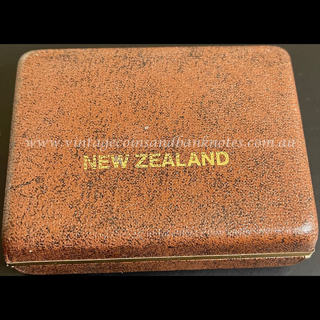 1991 New Zealand $5 Silver Proof Coin - Rugby World Cup
