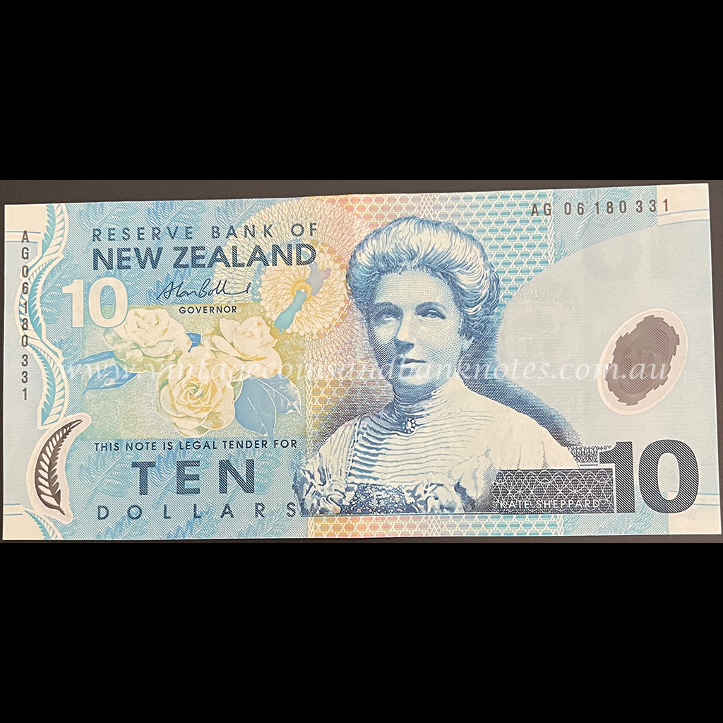 New Zealand Bollard ND (2003/4-08) $10 EF