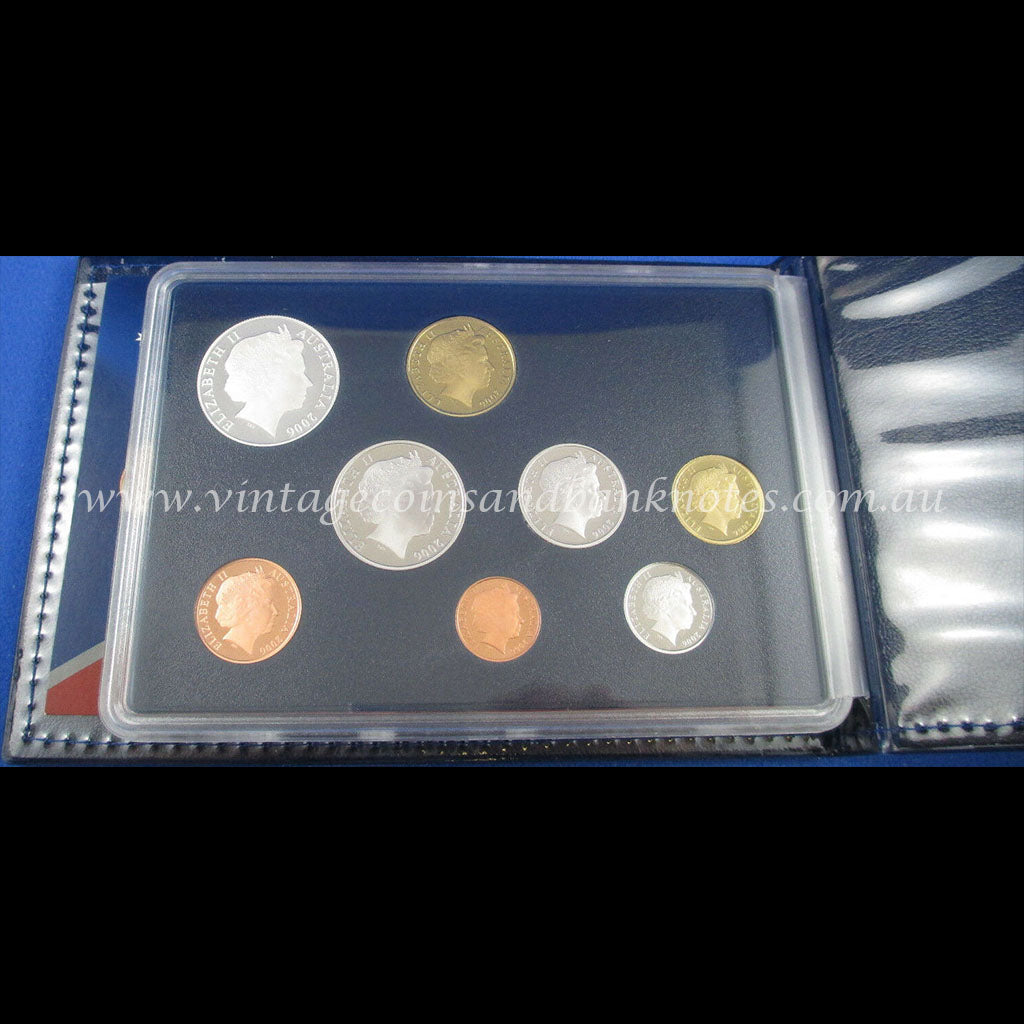 2006 Eight Coin Proof Set - 40 Years of Decimal Currency