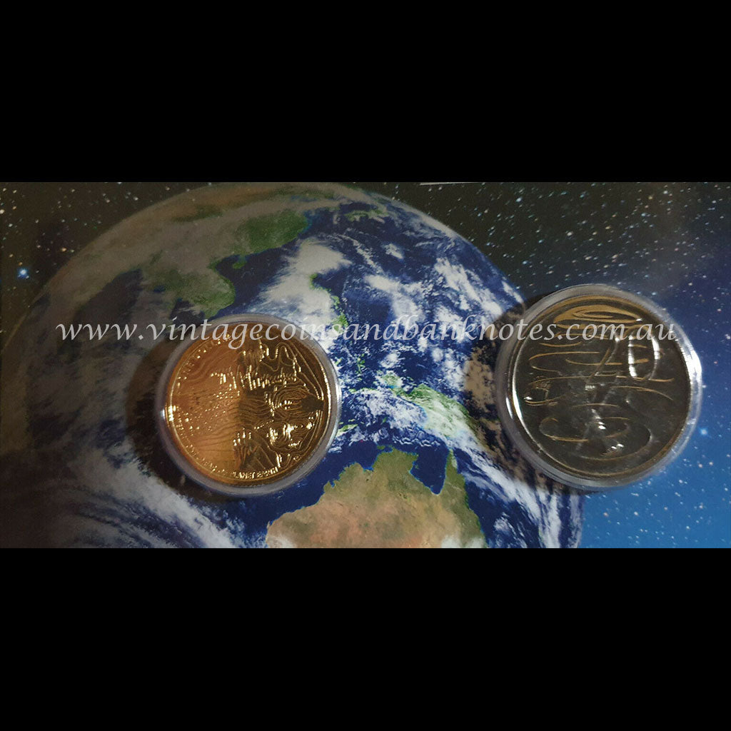 2008 Two Coin Mint Set - International Year of Planet Earth