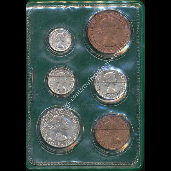 1960's Pre-Decimal Coin Set in BP Souvenir Wallet