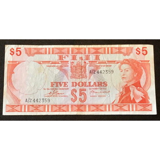 Fiji ND (1974) $5 VF