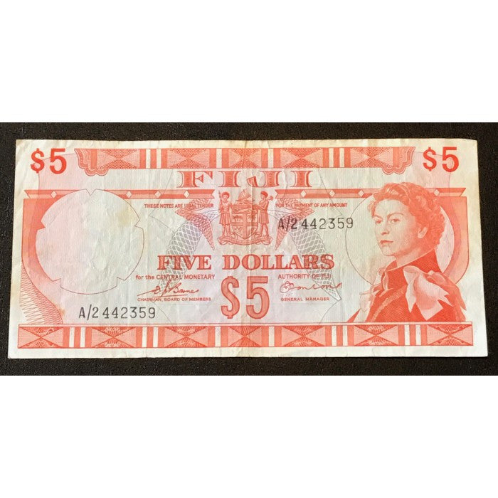 Fiji $5 ND (1974)