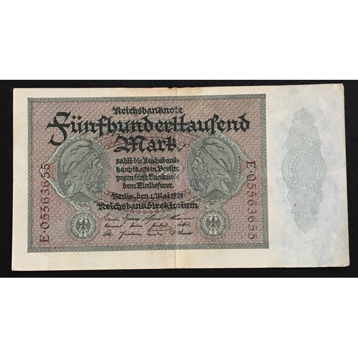 Germany 1923 Reichsbanknote 500,000 Mark