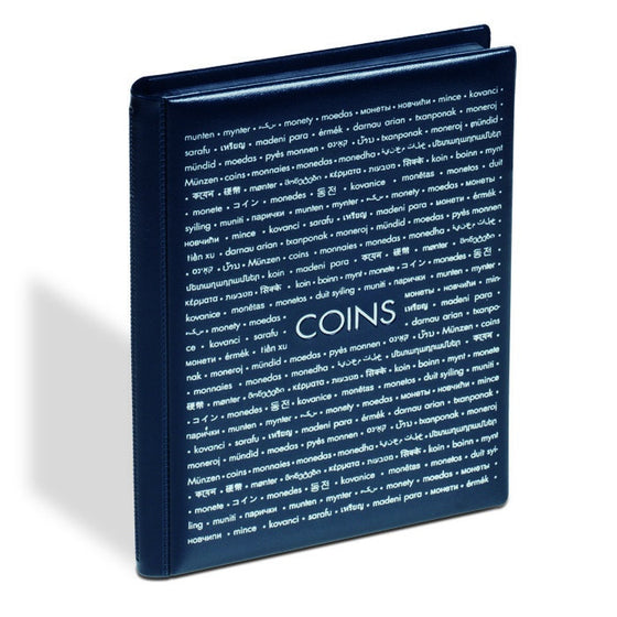 Lighthouse Coin Wallet with 8 Coin Sheets for 12 Coins